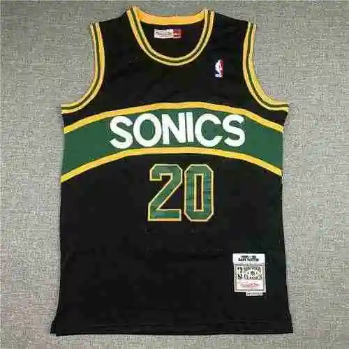 Supersonic 20 Payton Negro Horizontal Verde