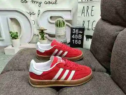 158D company grade true standard half size adlidas origins Gazelle Indoor casual wear resistant ligh