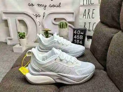 164D Corporate Adidas Alphabounce Alpha Mesh Cushioned Running Shoe HP6139