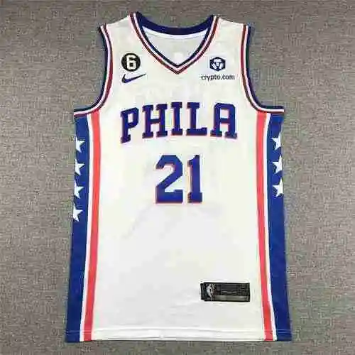 76ers, 21st Enbid 75th Anniversary 6 White Label