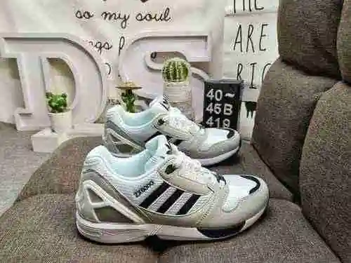 419D Adidas ZX 8000 Mesh Breathable Air Clover Leisure Retro Sports Running Shoe