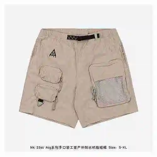Nk 23ss Acg Series Ropa de trabajo con múltiples bolsillos Pantalones cortos de rendimiento impermea