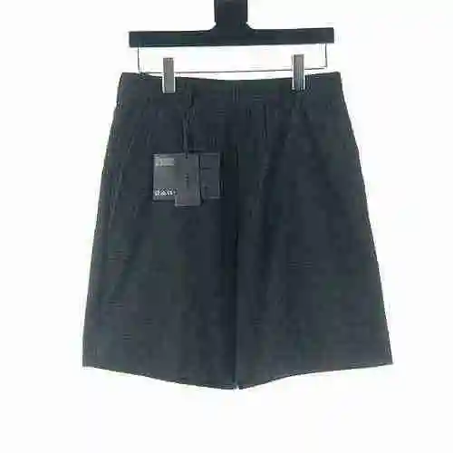 Prada Prada PRD 23SS Bermudas de popelín pantalones cortos oscuros