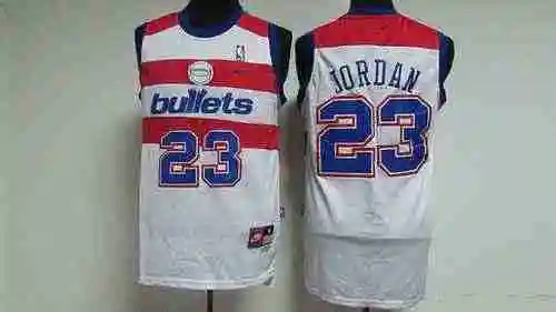 Wizards 23 Jordan Edición Bala Blanco
