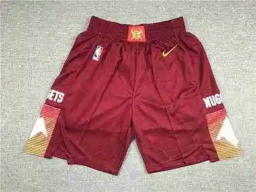 Pocket Pants Digging Gold New Red City Edition Basketball Pants
