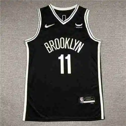 22.ª temporada Nets 11 Owen Black 75.º aniversario Nuevo logotipo de Nike Diamond
