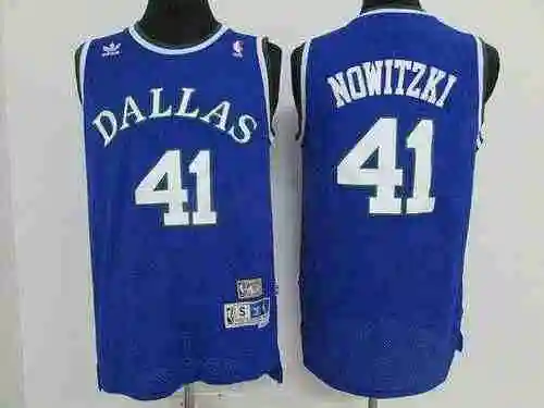 Mavericks 41 Nowitzki Vintage Azul
