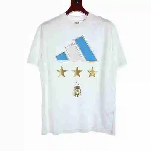 Camiseta Manga Corta Messi's Same Argentina Doble Campeón Samsung Champion
