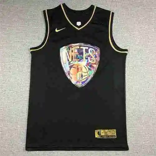 Nets 7 Durant Diamante Edición Oro Negro