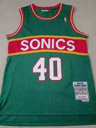 Supersonic 40 Sean Camp Vintage Sign Barra roja verde
