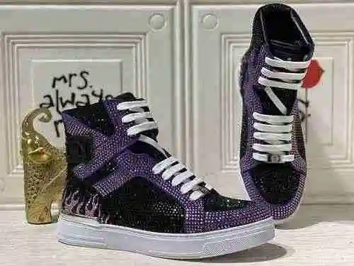 1159320PHILIPHILIPP PLEIN Zapatos altos de nueva moda para hombre 38-44