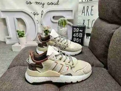 951D company level Adidas Nite Jogger 2019 Boost earth color bar code Jackson Wang endorsement knitt