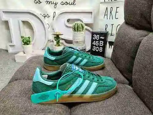 308D grado de la empresa verdadero estándar tamaño medio adlidas origins Gazelle Indoor zapatillas b