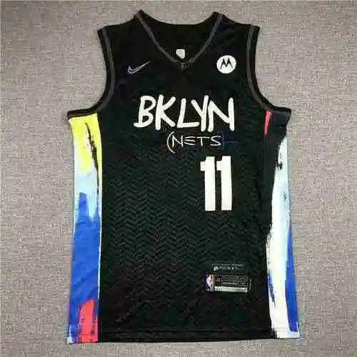 21 Temporada New Nets 11 Irving Black City Edition