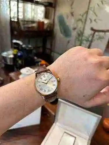 Reloj Longines para hombre combinado con movimiento mecánico original completamente automático Caja 