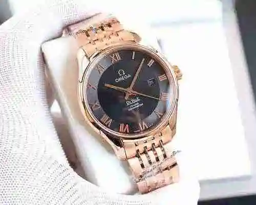 Reloj Omega para hombre combinado con movimiento mecánico original completamente automático Caja de 
