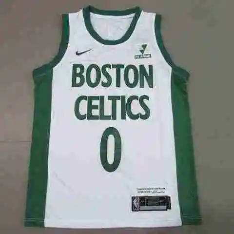 21 Temporada New Celtics 0 Tatum City Edition Blanco