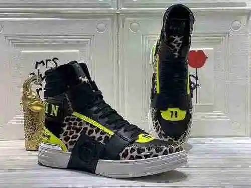 1159330PHILIPHILIPP PLEIN Zapatos altos de nueva moda para hombre 38-44