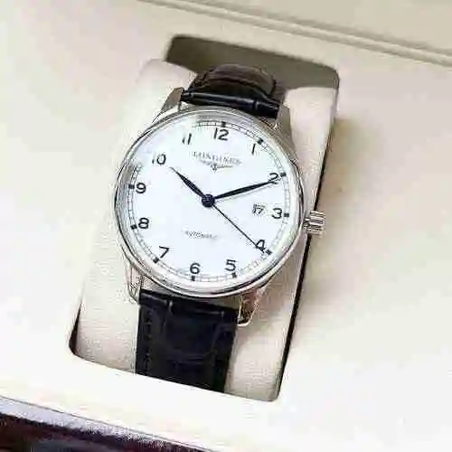 Reloj Longines para hombre combinado con movimiento mecánico original completamente automático Caja 
