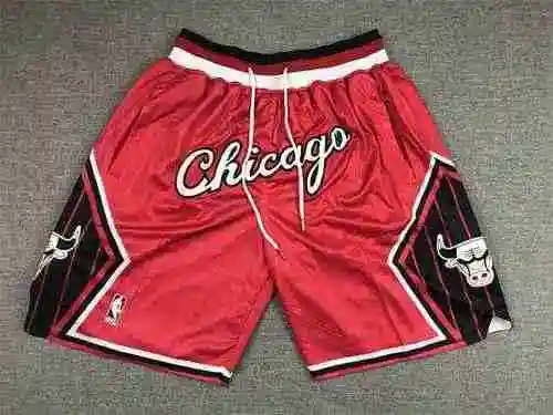 Pantalones de bolsillo Bull City Red Basketball Pants