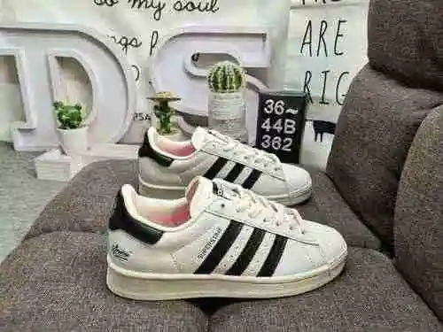 362DAdidas Clover Originals Superstar Shell Head Classic Versatile Casual Sports Zapatos de tabla Ad