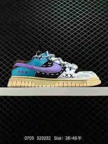 6 nivel de empresa Nk Air Dunk Low 3 Remastered Pieza versátil Zapatos de skate deportivos informale