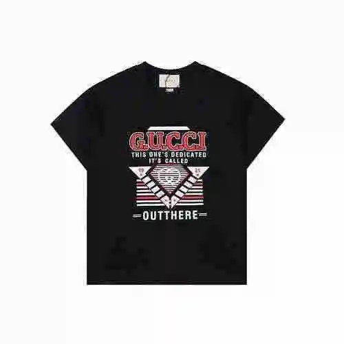 Gucci/logotipo Gucci estampado manga corta</span>