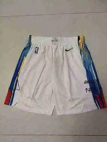 Pantalones blancos Nets 23 Season City Edition