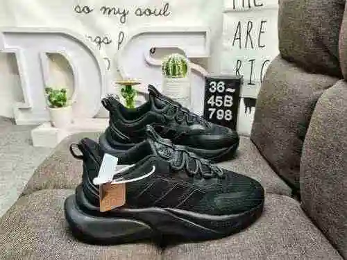 798D Zapatilla para correr con amortiguación de malla Adidas Alphabounce Alpha HP6139 de grado empre