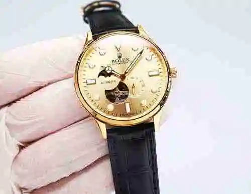 Reloj Rolex para hombre combinado con movimiento mecánico original completamente automático Caja de 