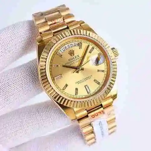 Reloj Rolex para hombre combinado con movimiento mecánico original completamente automático Caja de 