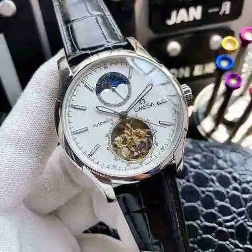 Reloj Cartier Reloj para hombre combinado con movimiento mecánico original completamente automático 