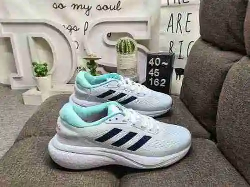 162DAdidas ADISTAR Breeze Collection Breathable Mesh Md Cushioned Big Sole Sports Jogging Shoe