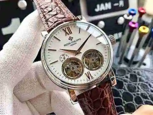 Reloj Patek Philippe para hombre combinado con movimiento mecánico original completamente automático