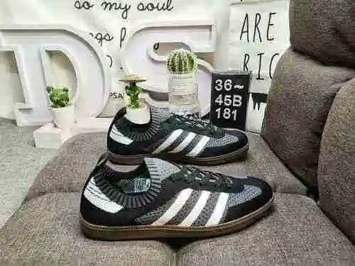 El zapato 181D AD Originals Samba Vegan de calidad empresarial es un ídolo de entrenamiento eterno, 