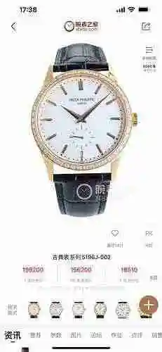Reloj Patek Philippe para hombre combinado con movimiento mecánico original completamente automático