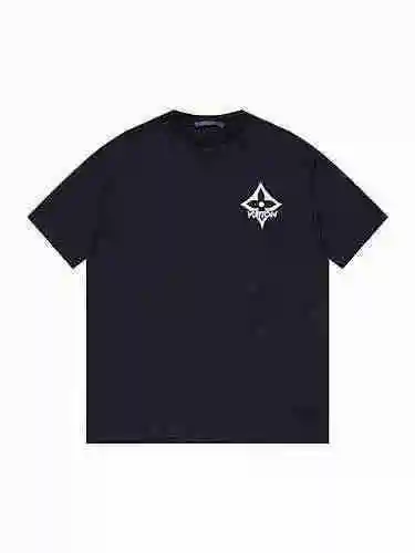 Camiseta de manga corta con cuello redondo estampada Louis Vuitton/Louis</span>