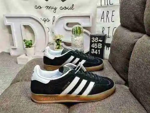341D company grade true standard half size adlidas origins Gazelle Indoor casual wear resistant ligh