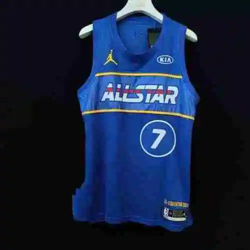21 Season NBA All Star Eastern Conference Jersey Hot Press Customization Durant Owen Booker Letter C