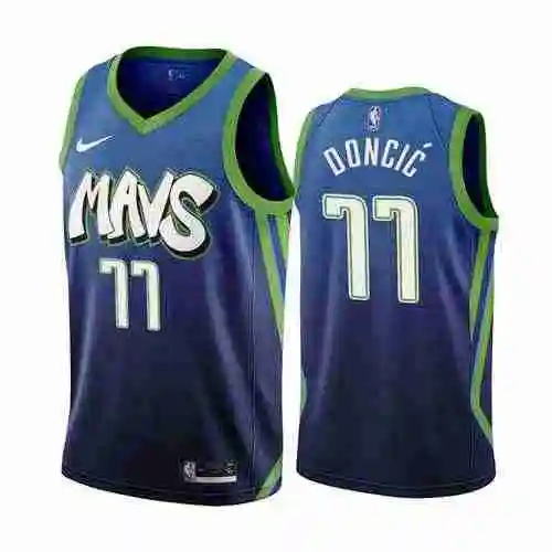 Mavericks 77 Luca Dongchech City Edition Degradado Azul