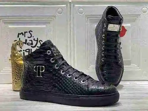 1159250PHILIPHILIPP PLEIN Zapatos altos de nueva moda para hombre 38-44