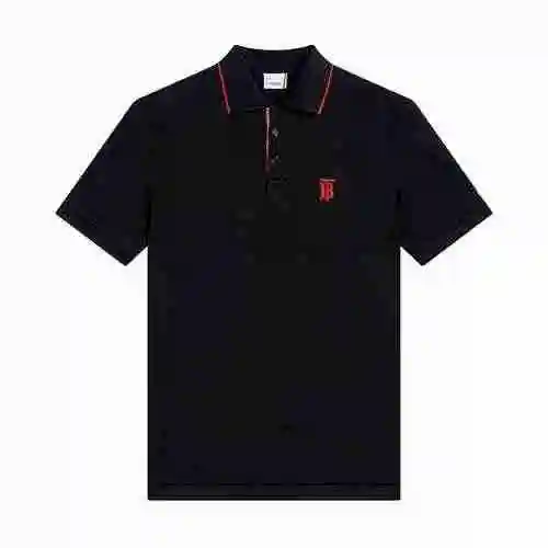 Burberry/Burberry Polo de manga corta con letra TB bordada años 20