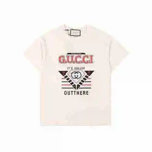 Gucci/logotipo Gucci estampado manga corta</span>