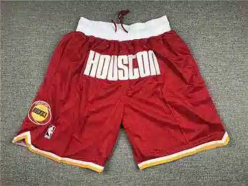 Pocket pants Rocket retro red basketball pants