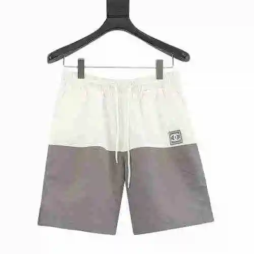 CHANEL/Chanel Pantalones cortos de colores con logo de pegamento a presión Double C