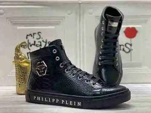 1159240PHILIPHILIPP PLEIN Zapato deportivo de caña alta para hombre, nueva moda, 38-44