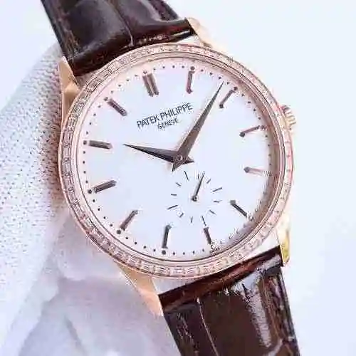 Reloj Patek Philippe para hombre combinado con movimiento mecánico original completamente automático