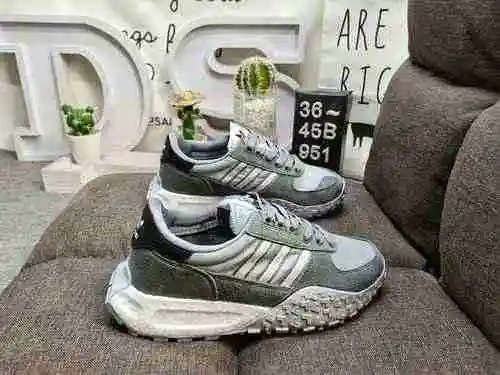 951DAdidas/Clover Boost origins Retropy E5 Popcorn Retro Running Shoes,