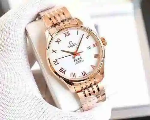 Reloj Omega para hombre combinado con movimiento mecánico original completamente automático Caja de 