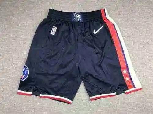 Pantalones de baloncesto edición ciudad azul profundo Diamond Mark Nets 22.a temporada